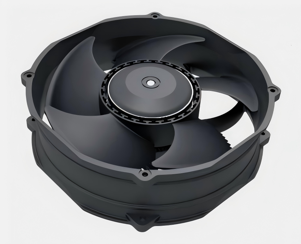 Axial Fans for Row--based Precision Air Conditioner